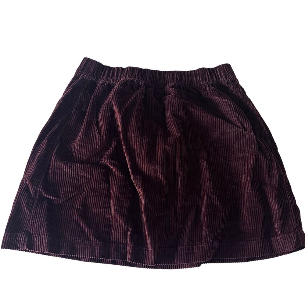 American Eagle Brown Corduroy Mini Skirt - Women's Small